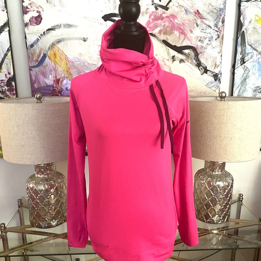 Nike fleece lined dry fit pullover